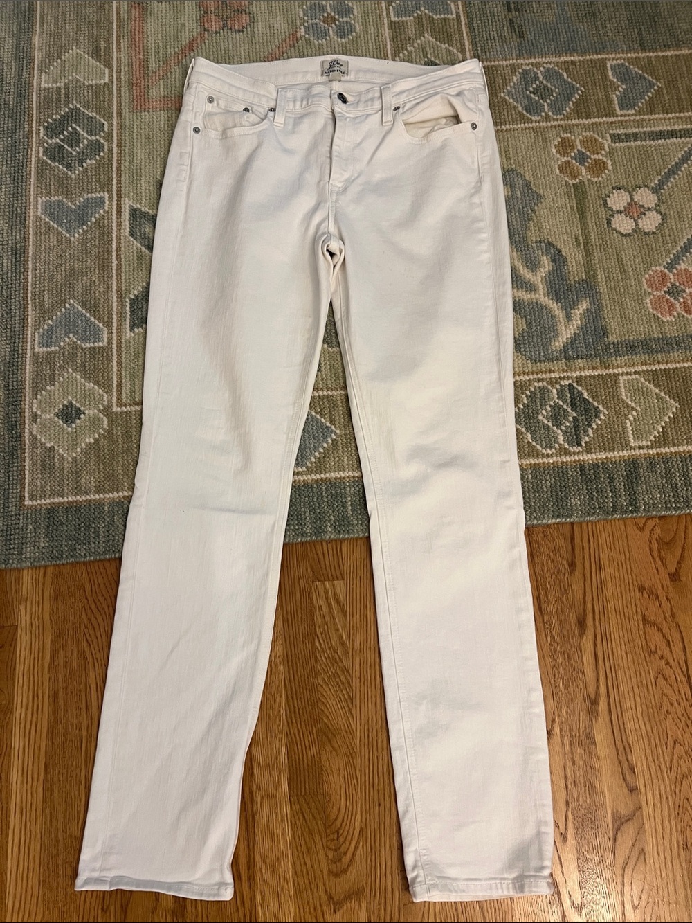 J.Crew Matchstick White Jeans – Size 29